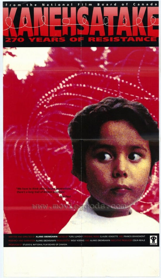 Kanehsatake Movie Poster Print showcasing cinematic artwork.