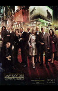 Law & Order: Criminal Intent Movie Poster Print