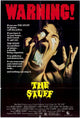 The Stuff movie poster print featuring iconic horror imagery.