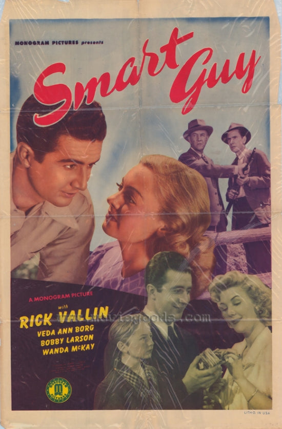 Smart Guy Movie Poster Print featuring characters from the TV series