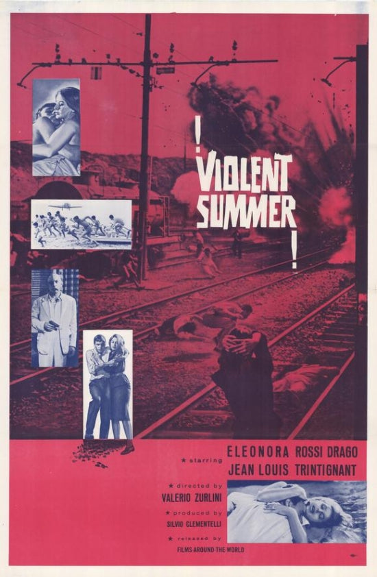 Violent Summer Movie Poster Print for film lovers