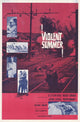 Violent Summer Movie Poster Print for film lovers