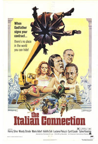 The Italian Connection Movie Poster Print showcasing dramatic themes and iconic characters.