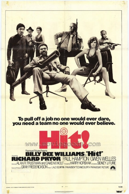 Hit! Movie Poster Print showcasing vibrant colors and design.
