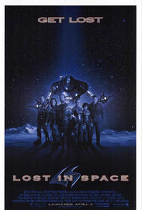 Lost in Space Movie Poster Print showcasing a classic sci-fi adventure.