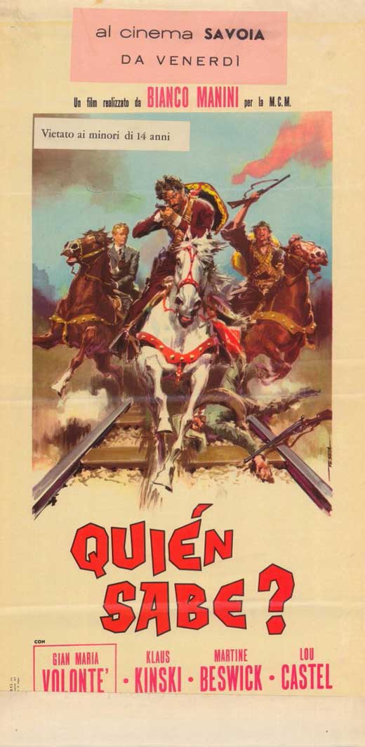 A Bullet for the General Movie Poster Print showcasing dramatic film visuals.
