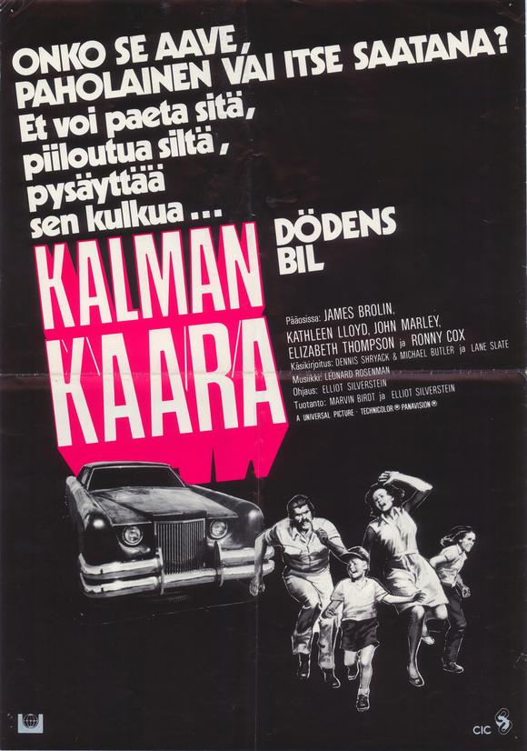The Car Movie Poster Print showcasing classic automobiles.