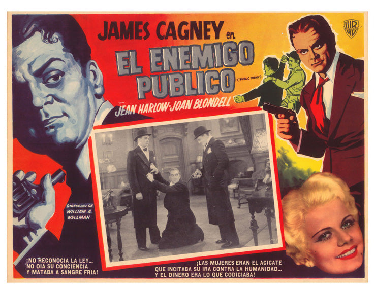 The Public Enemy Movie Poster Print showcasing classic film art.