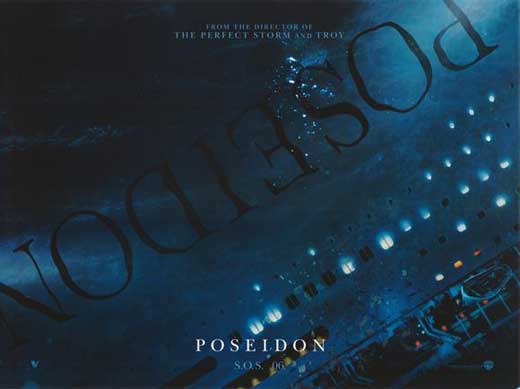 Poseidon Movie Poster Print featuring thrilling artwork