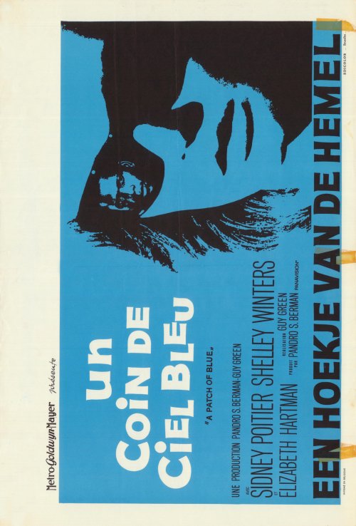 A Patch of Blue Movie Poster Print showcasing cinematic art.