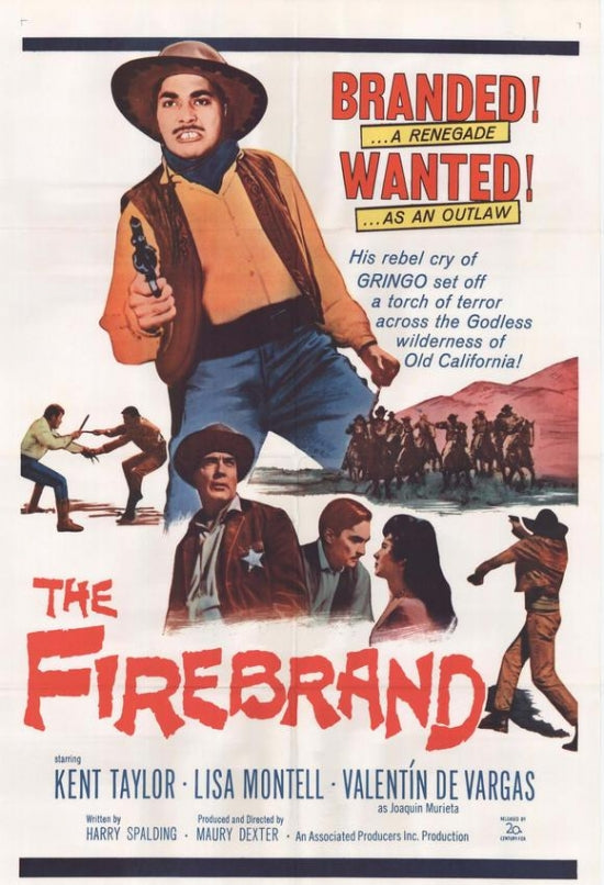 The Firebrand Movie Poster Print showcasing cinematic artwork.