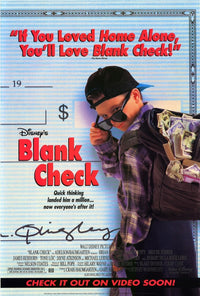 Blank Check Movie Poster Print (27x40) - Perfect for Home Décor