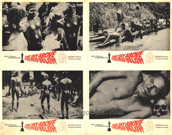 The Sky Above the Mud Below Movie Poster Print showcasing captivating imagery.