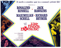 Five Finger Exercise Movie Poster Print on premium heavy stock paper.