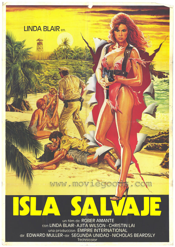 Savage Island Movie Poster Print showcasing cinematic adventure