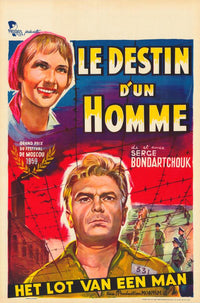 Fate of a Man Movie Poster Print showcasing dramatic cinematic art.