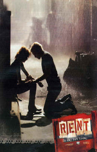 Rent Movie Poster Print showcasing iconic film artwork.