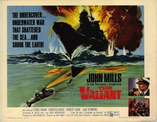 The Valiant Movie Poster Print showcasing vibrant colors and dynamic imagery.