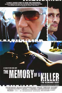 Memory of a Killer Movie Poster Print featuring vibrant colors and cinematic imagery.