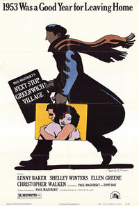 Next Stop Greenwich Village Movie Poster Print showcasing classic cinema art.