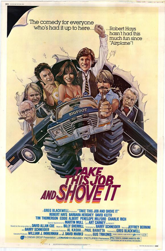Take This Job & Shove It Movie Poster Print 27x40