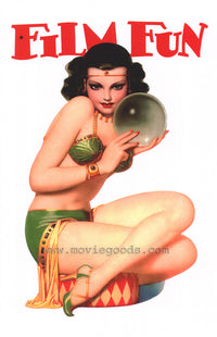 Film Fun Movie Poster Print showcasing vibrant colors and classic cinema theme.