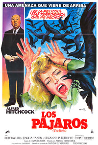 The Birds Movie Poster Print (27x40) - Classic Alfred Hitchcock Film