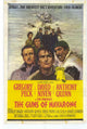 The Guns of Navarone movie poster print showcasing adventure and heroism.