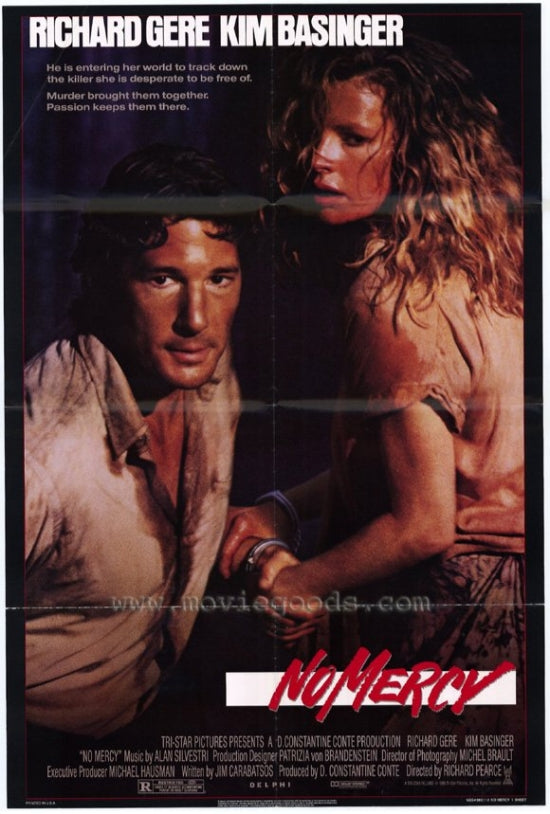 No Mercy Movie Poster Print showcasing intense cinematic artwork.