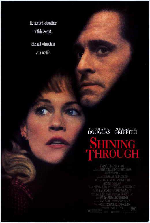 Shining Through Movie Poster Print showcasing film's captivating imagery.