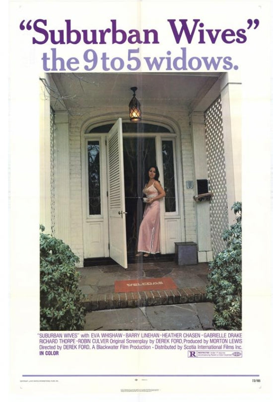 Suburban Wives Movie Poster Print showcasing suburban life charm.