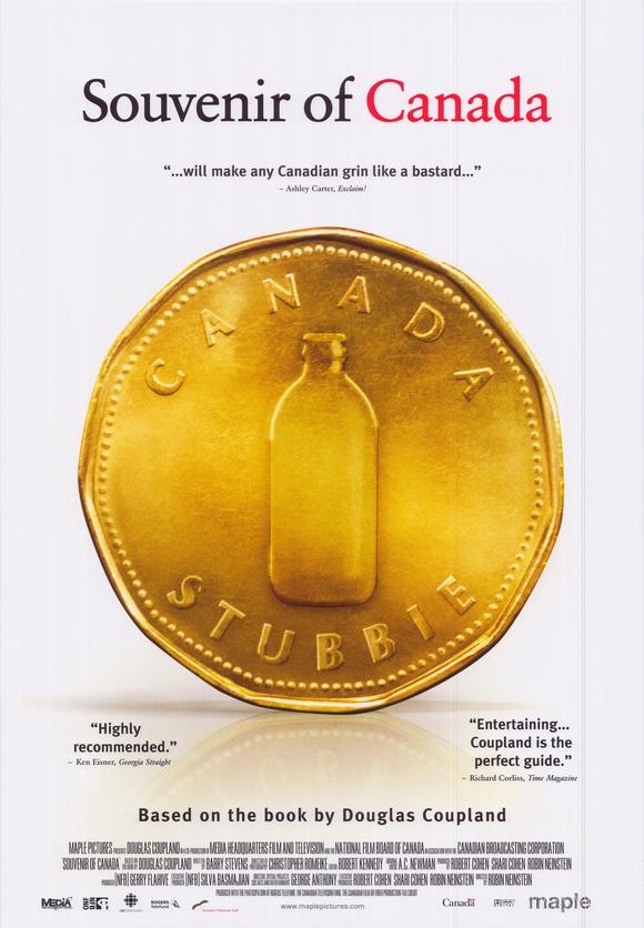 Souvenir of Canada Movie Poster Print showcasing stunning Canadian landscapes.