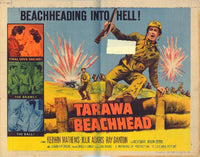 Tarawa Beachhead Movie Poster Print showcasing World War II battle scene.