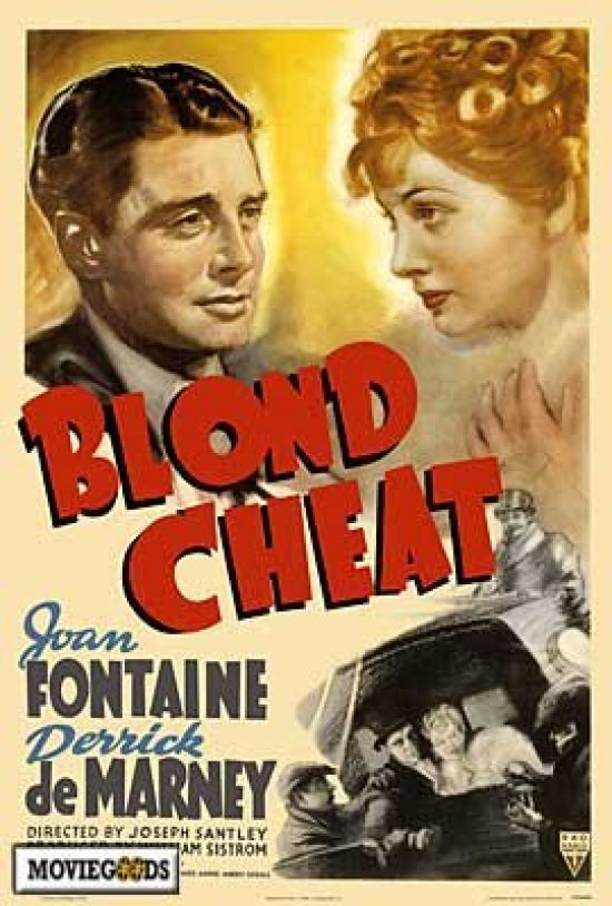 Blond Cheat Movie Poster Print featuring vibrant colors and classic film artistry.
