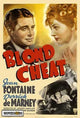 Blond Cheat Movie Poster Print featuring vibrant colors and classic film artistry.