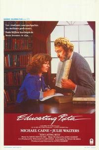 Educating Rita Movie Poster Print showcasing vibrant imagery from the film.