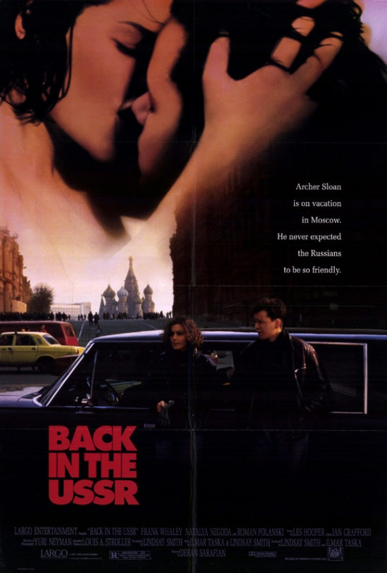 Back in the USSR Movie Poster Print featuring vibrant colors and cinematic design.