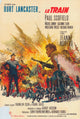 The Train Movie Poster Print featuring cinematic artwork.