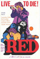 Red Movie Poster Print showcasing vibrant colors and bold design.