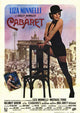 Cabaret Movie Poster Print showcasing classic film art.
