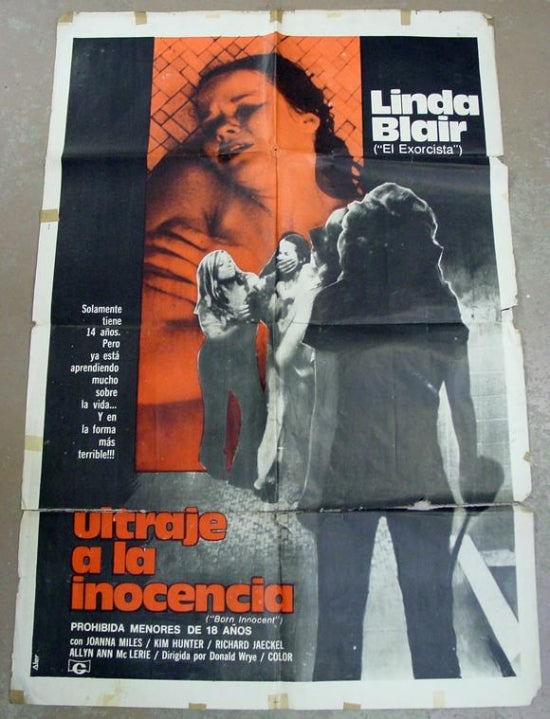 Born Innocent Movie Poster Print showcasing classic film design.