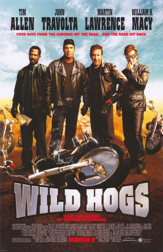 Wild Hogs Movie Poster Print 11x17 - Perfect for Framing