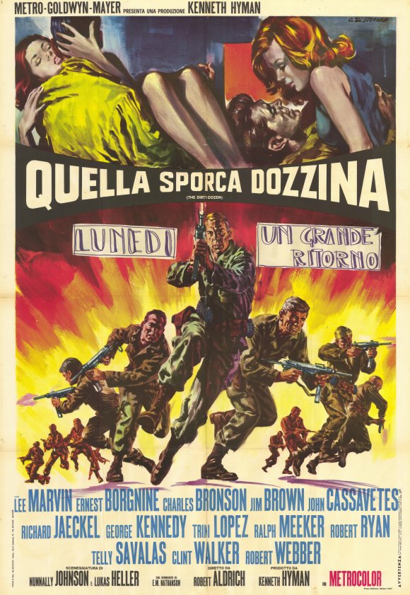 The Dirty Dozen Movie Poster Print - Classic Film Art