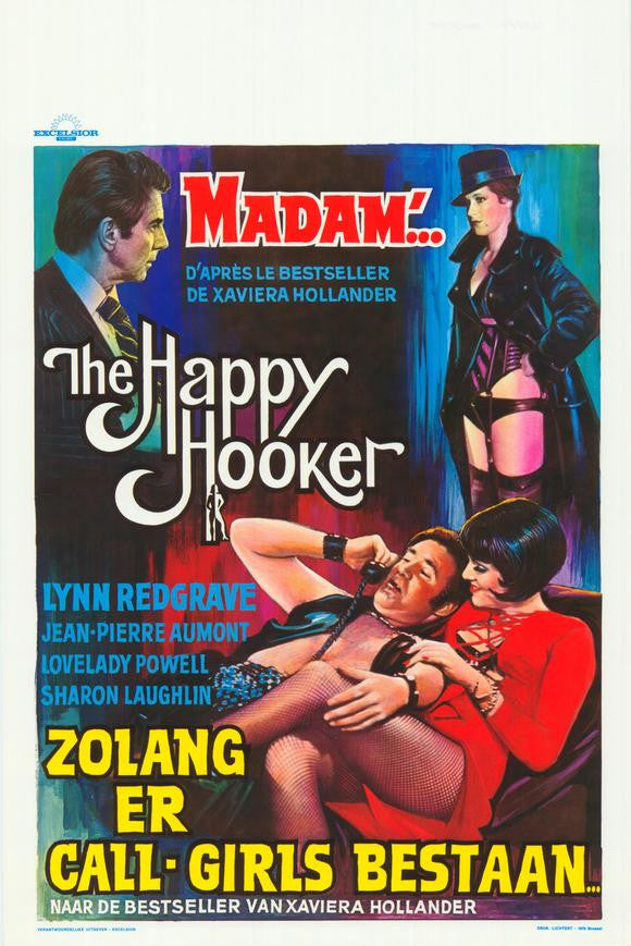 The Happy Hooker Movie Poster Print (11x17) - Pop Culture Graphics
