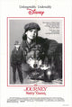 The Journey of Natty Gann Movie Poster Print featuring a young girl and her wolf
