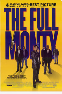 The Full Monty Movie Poster Print showcasing iconic film art.