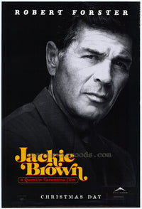 Jackie Brown Movie Poster Print featuring iconic film art.