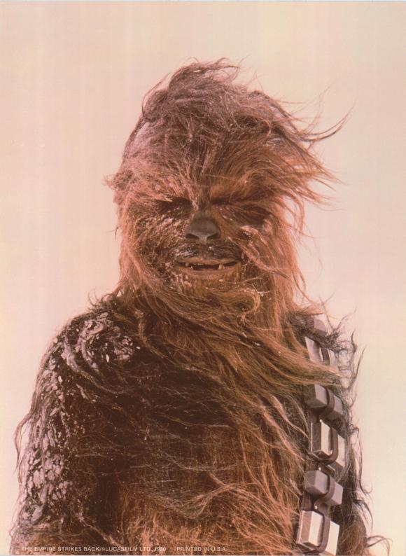 The Empire Strikes Back Movie Poster Print featuring iconic characters and scenes.