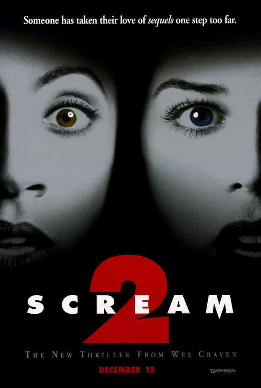 Scream 2 Movie Poster Print (11x17) - Perfect for Home or Office