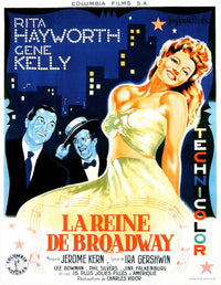 Cover Girl Movie Poster Print showcasing classic cinema art